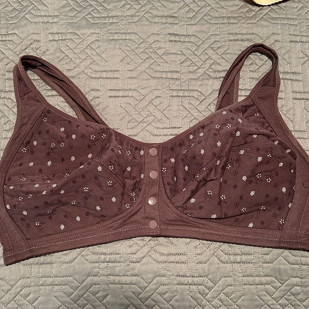 Purple bra